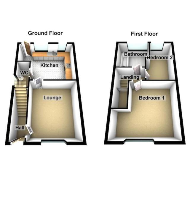 Cheerful 2-Bedroom Home With Off Street Parking Blackpool Eksteriør billede